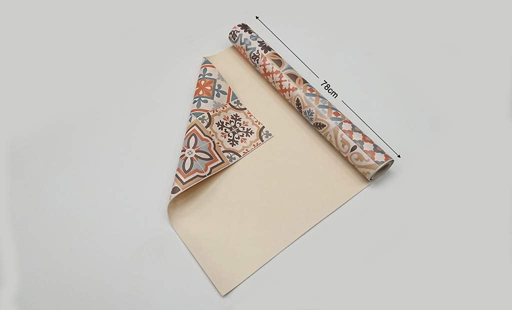 vilber, Vinylteppich, Toledo DU 04 78 X 120 x 0.22 cm Braun-04 78 x 120 x 0.22 cm, Braun-04 78 x 120