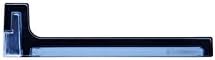 Kartell Shelfish, Bambus, blau, 15 x 4 x 45 cm Blu Tramonto, Blu Tramonto