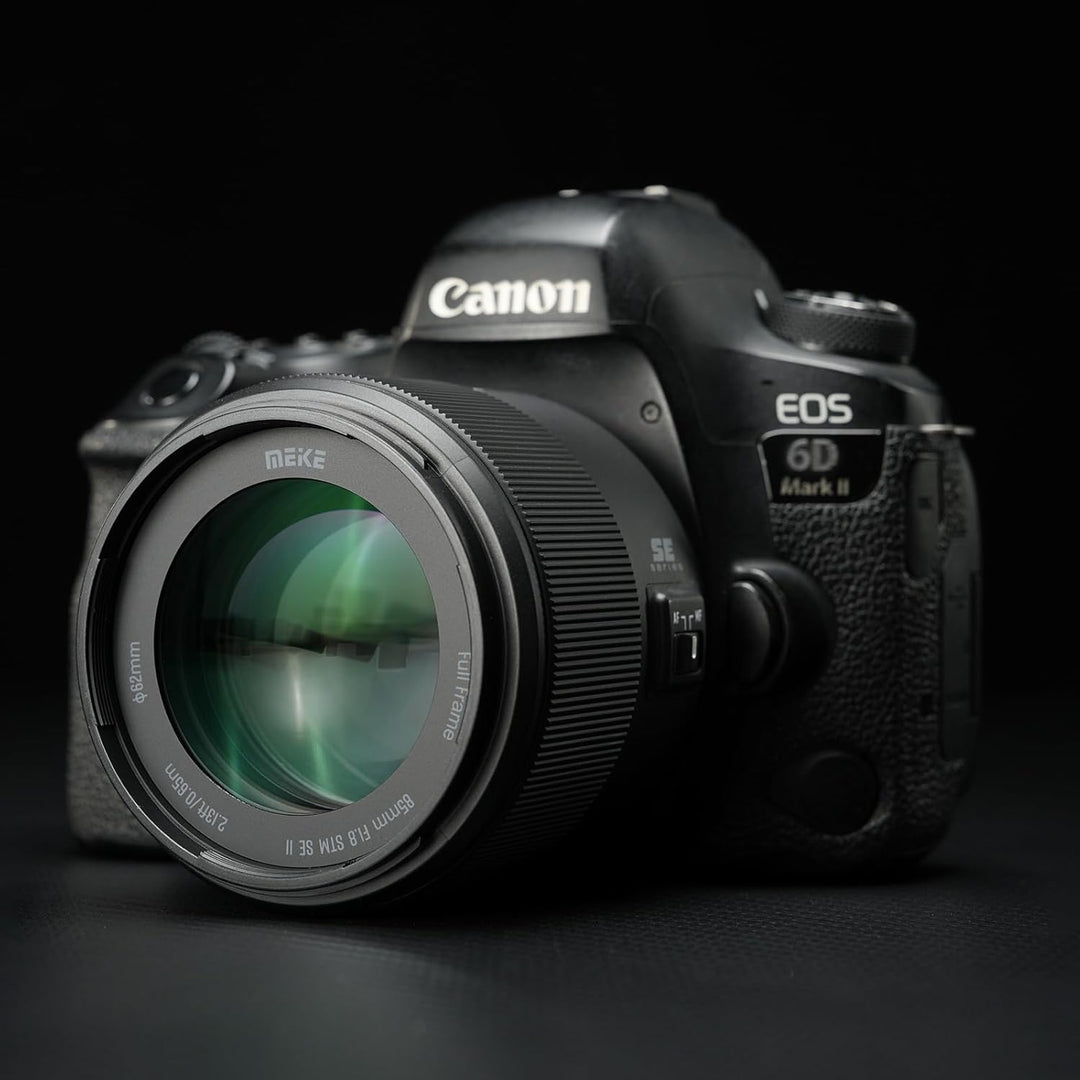 Meike 85mm f1.8 SE II Vollformat STM Hochauflösendes 8K Autofokus Mittel-Teleobjektiv für Canon EOS