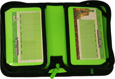 Theonoi Pferd Federmäppchen Federtasche Federmappe Mäppchen Etui 2 Fach Doppeldecker Schüleretui Sti
