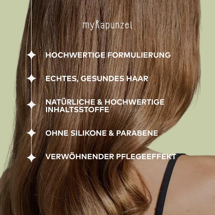 Tiefenpflege Haarmaske &amp; Haarkur – Feuchtigkeitsspendende Repair-Maske für strapaziertes Haar – glät