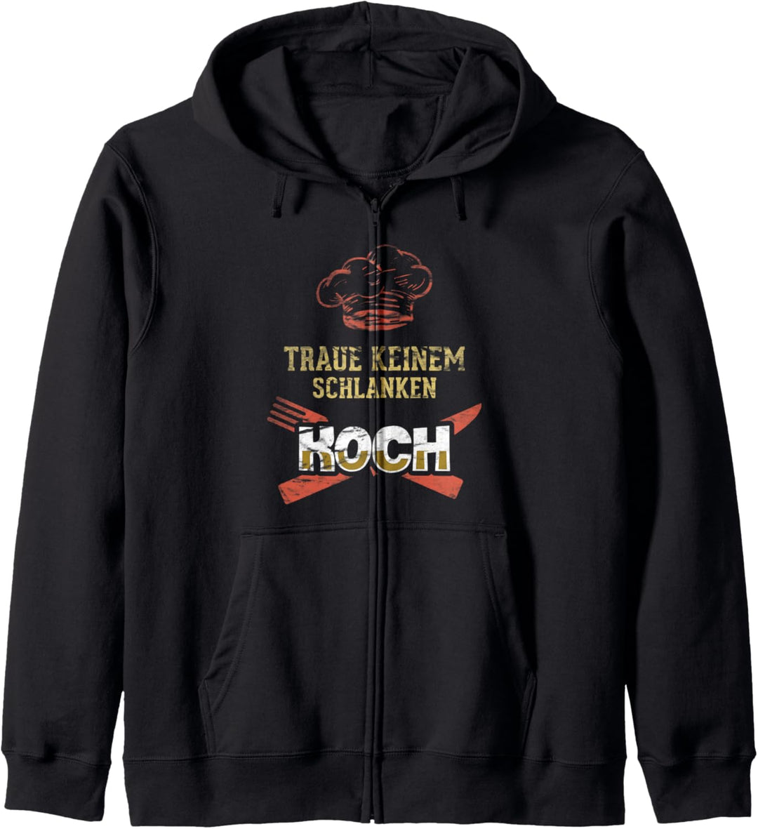 Kein schmaler Koch für Köche Kapuzenjacke