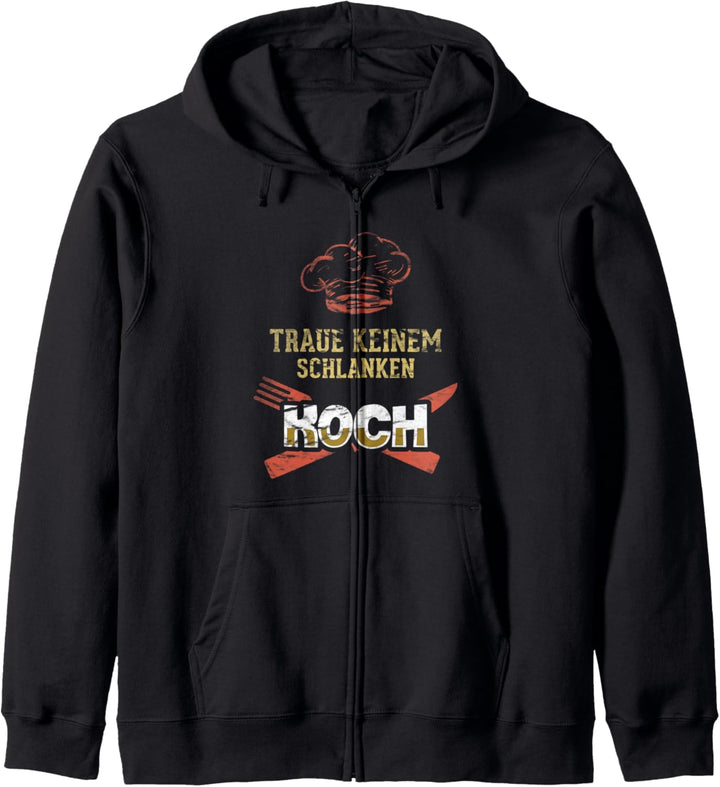 Kein schmaler Koch für Köche Kapuzenjacke