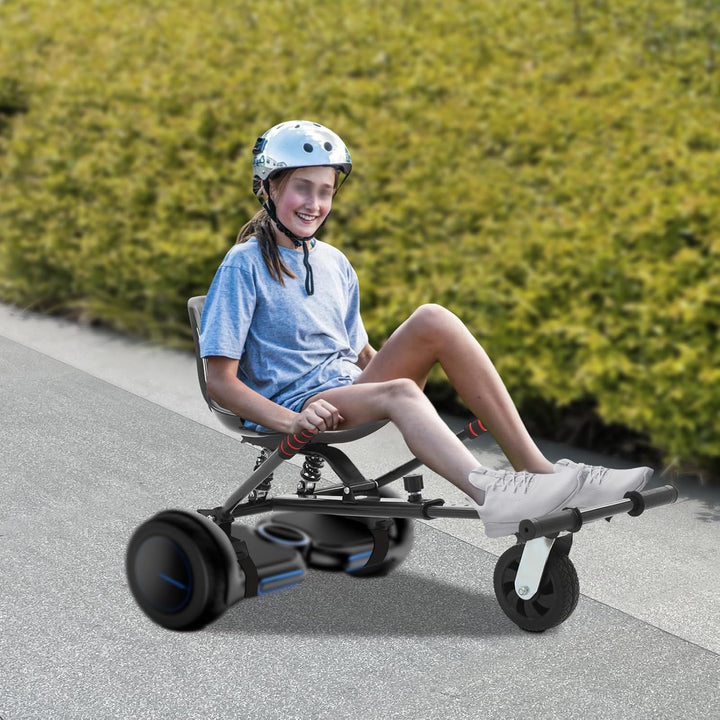 Hoverboard Sitz Verstellbarer für Self-Balance Scooter mit Frontreifen für 6.5"-10" Hoverboards, Uni
