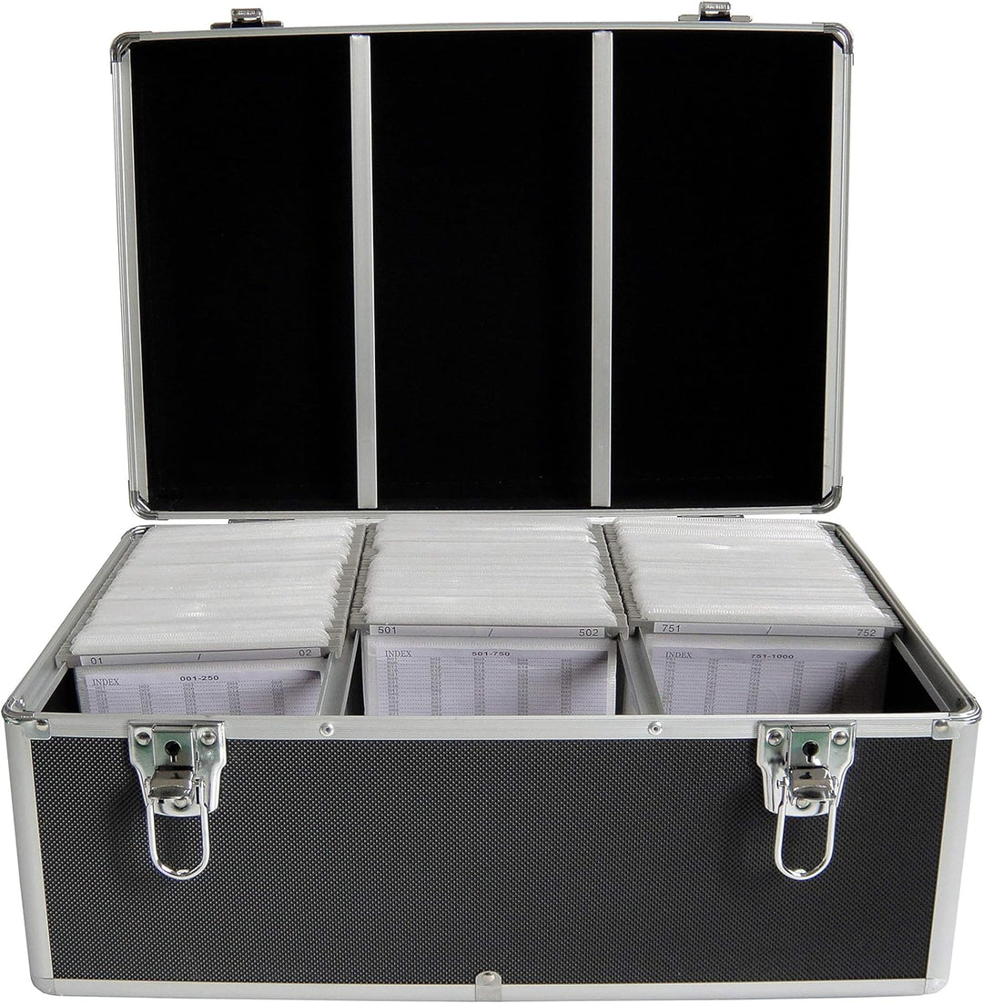 MediaRange BOX73 Koffer 500 CD/DVDs schwarz