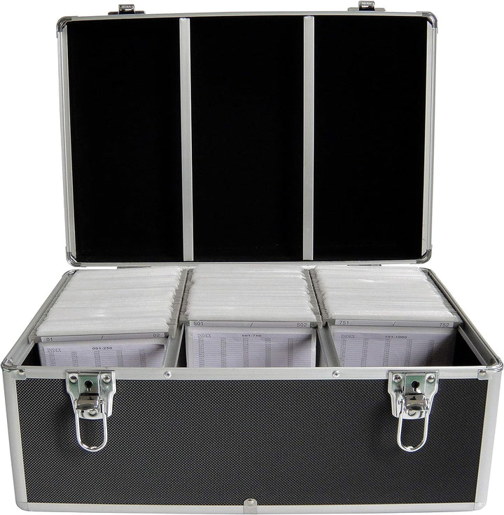 MediaRange BOX73 Koffer 500 CD/DVDs schwarz
