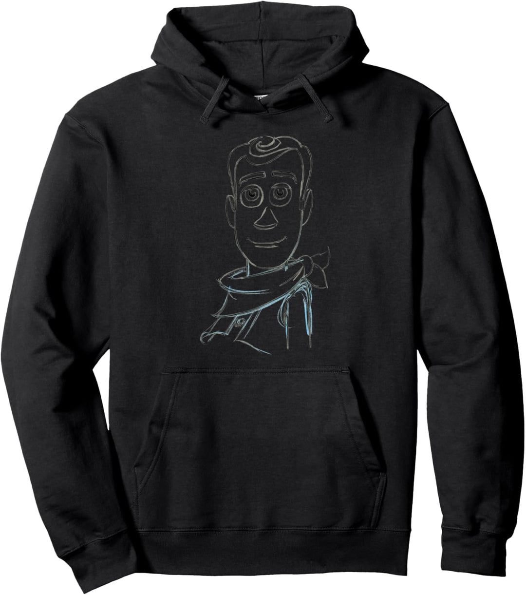Disney Pixar Toy Story Woody Concept Sketch Pullover Hoodie
