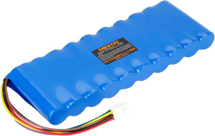 Shentec 12V 6000mAh NI-MH Ersatzakku für Husqvarna Automower 535 06 36-01, 535 09 62-01, 5350636-01,