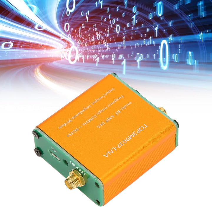 Rauscharmer 0,1 MHz 6 GHz Verstärker, 20 dB LNA Verstärker mit Hoher Verstärkung für Kurzwelle, UKW