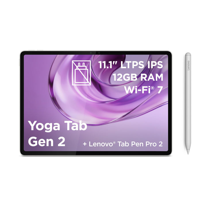 Lenovo Yoga Tab Gen 2 | Tablet | 11.1" | 12GB | 256GB | Android | Seashell