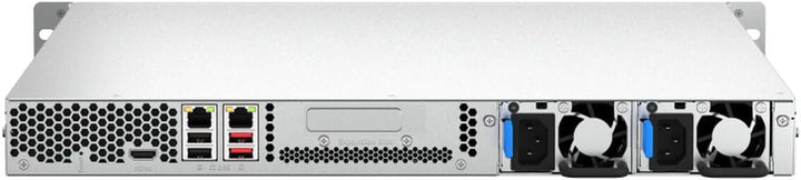 QNAP TS-464U-RP-8G |4-Bay, 2.5GbE, 1U-Rackmount NAS mit Zwei PSU's