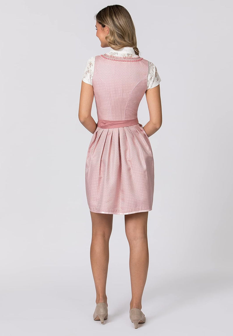 Stockerpoint Damen Dirndl Sandy Kleid für besondere Anlässe 34 Rosa, 34 Rosa