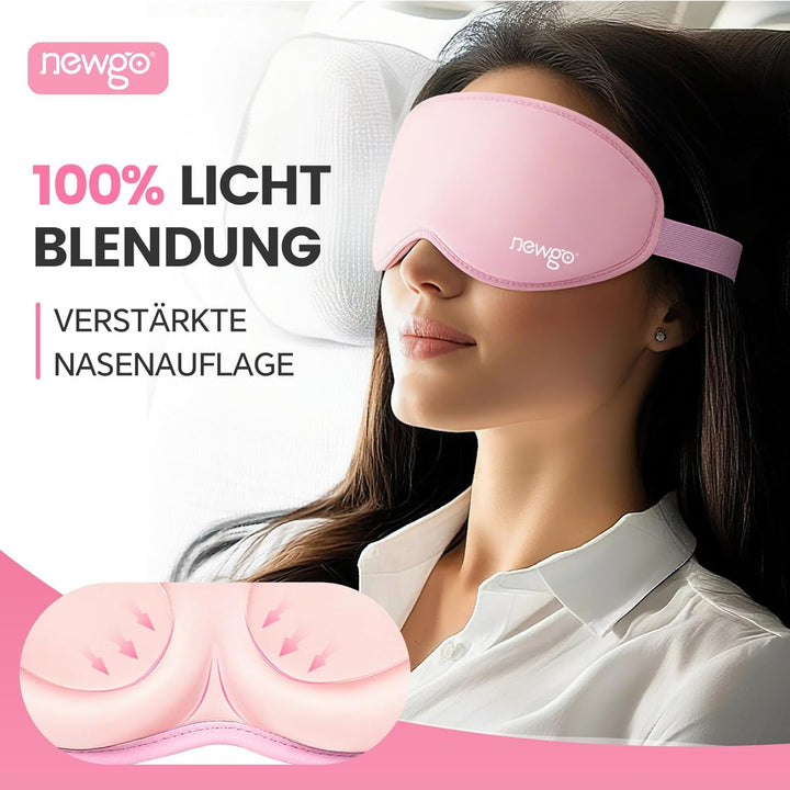NEWGO 3D Gel-Augenmaske, Kühlende Augenmaske zur Pflege und Erfrischung, bei müden Augen, für kosmet
