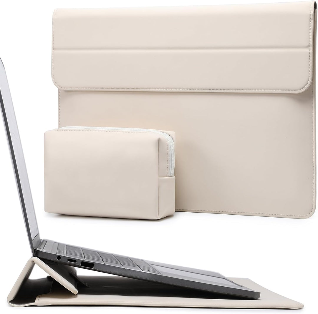 HYZUO 13,3-14 Zoll Laptop Hülle Laptophülle mit Standfunktion für MacBook Pro 14 M4/M3/M2/M1 Pro/Max