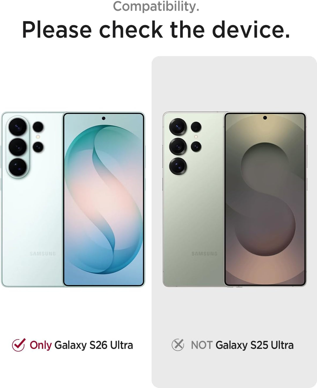Miimall Magnetische Hülle Kompatibel mit Samsung Galaxy S26 Ultra Hülle Ultradünn 2026, PC+TPU Stoss