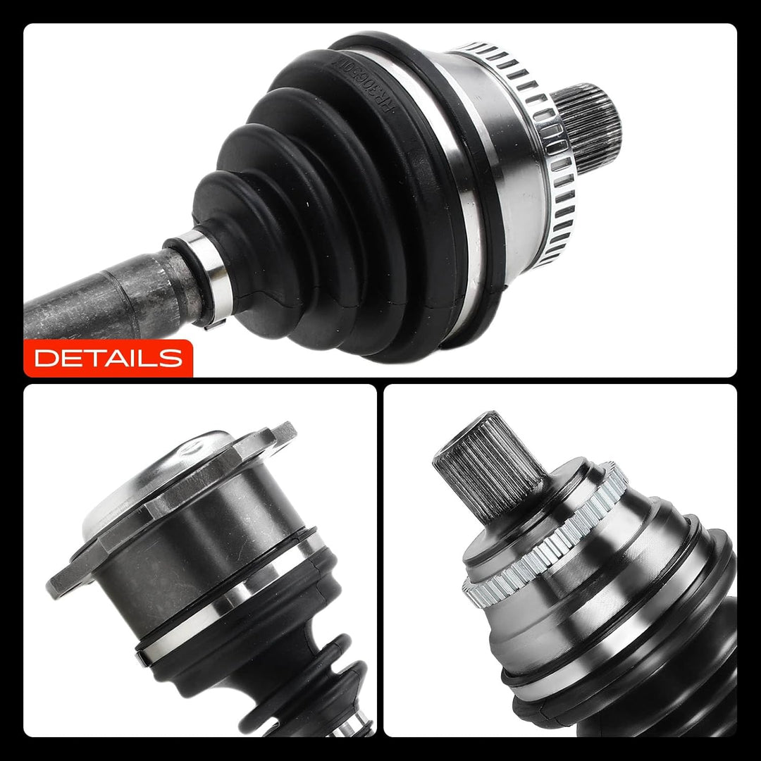 Frankberg Antriebswelle Vorderachse Links Kompatibel mit 100 4A C4 A6 4A 4A2 4A5 C4 1990-1997 4A0407