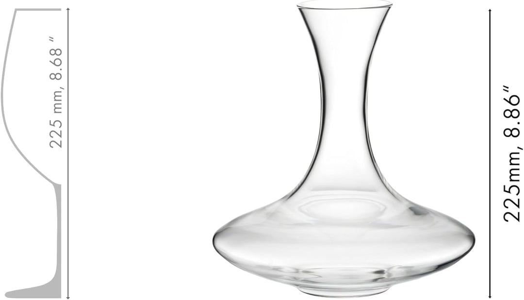 RIEDEL Ultra Dekanter - Kristallglas - 750ml (voll) - 1 Stück - 2400/14 - Handmade Decanter - Karaff