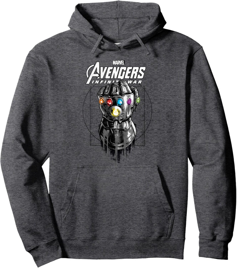 Marvel Avengers: Infinity War Sketch Gauntlet Pullover Hoodie