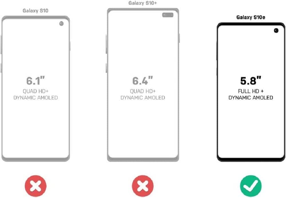 OtterBox Symmetry Series Schutzhülle für Galaxy S10e (nur für Samsung Galaxy S10e), keine Einzelhand