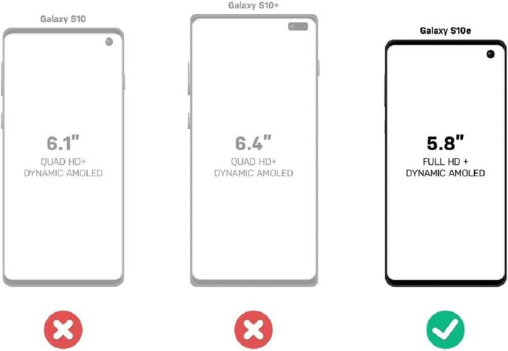OtterBox Symmetry Series Schutzhülle für Galaxy S10e (nur für Samsung Galaxy S10e), keine Einzelhand