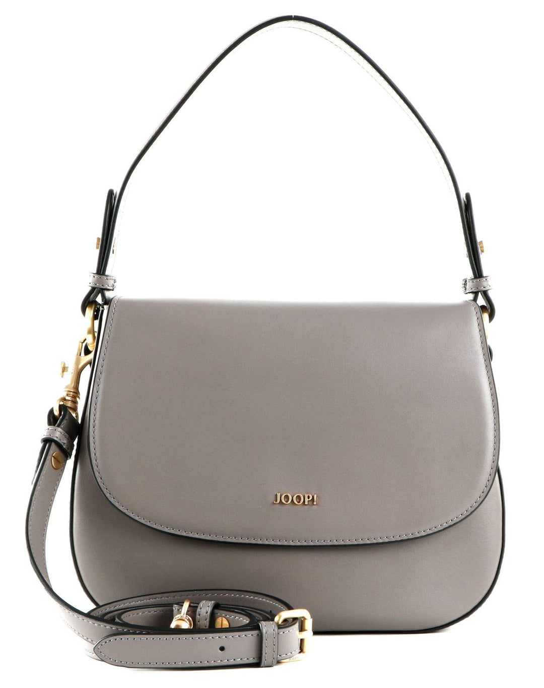 Joop! Damen Esmera Shoulder Bag (Flap), S Grau, Grau