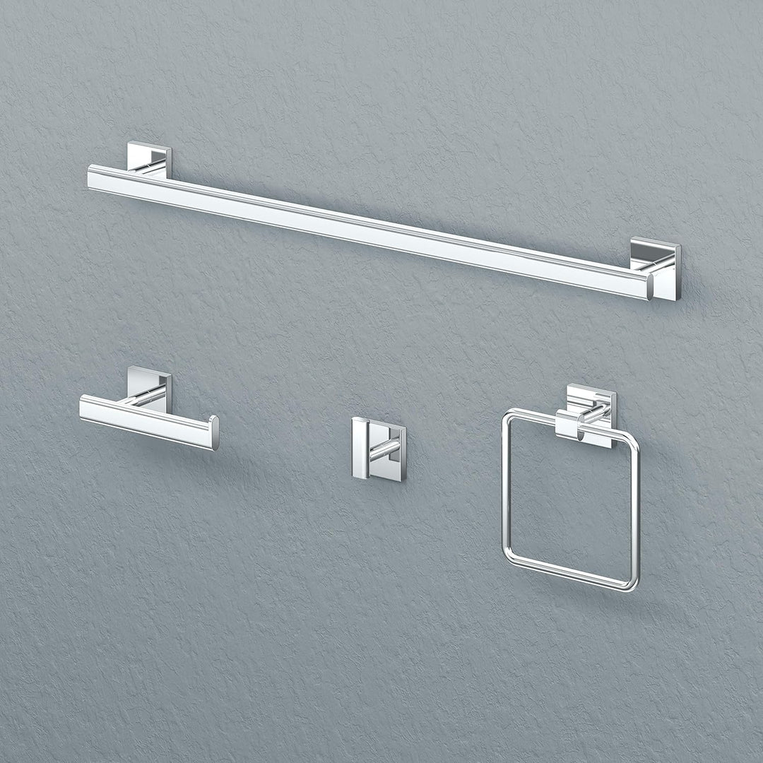 Gatco 4052 Elevate-Handtuchring, Chrom Chrome, Chrome
