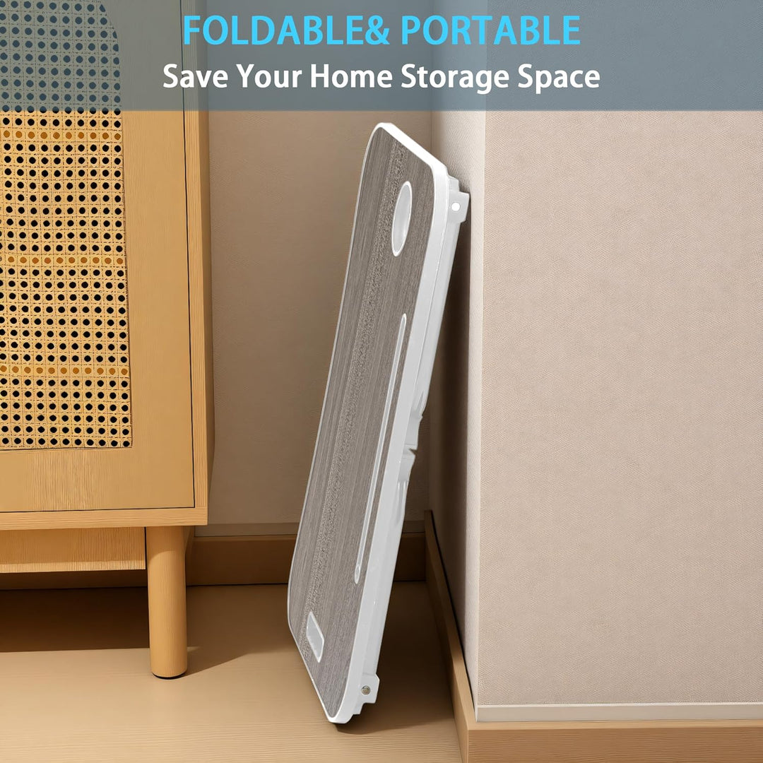 Laptop Bett Tisch, Beinen, tragbarer Frühstückstisch zum Essen, Lesen, Schreiben auf dem Bett, Sofa,