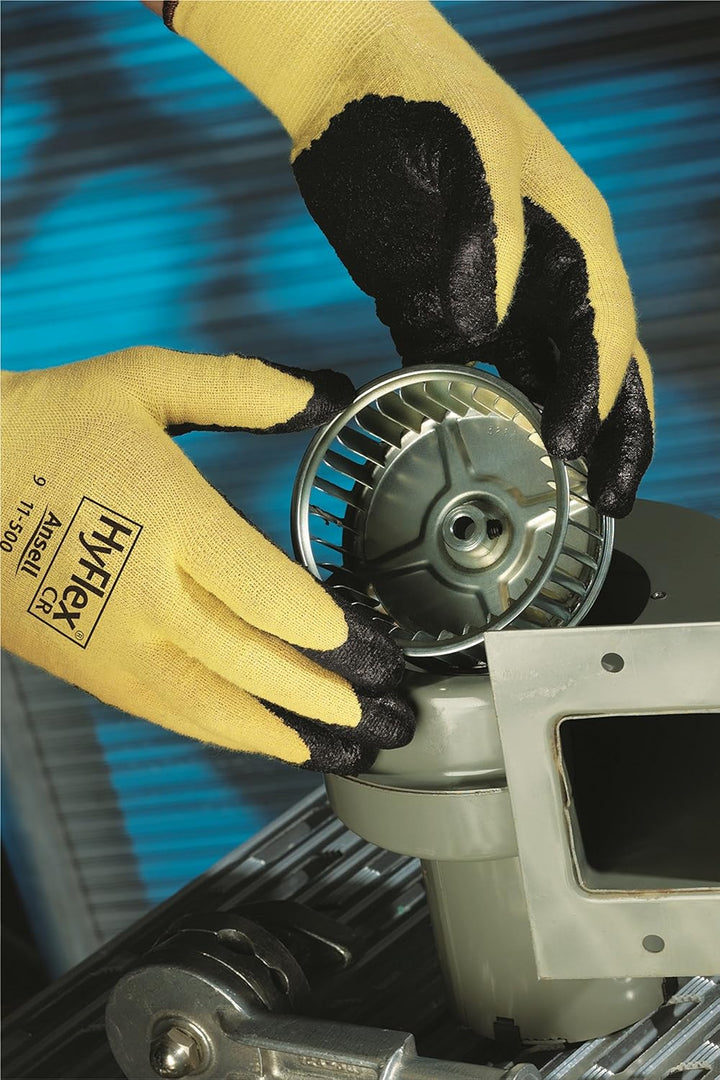 Ansell HyFlex 11-500 Schnittschutz Arbeitshandschuhe, Mechanikschutz, Industrie und Mechaniker Hands