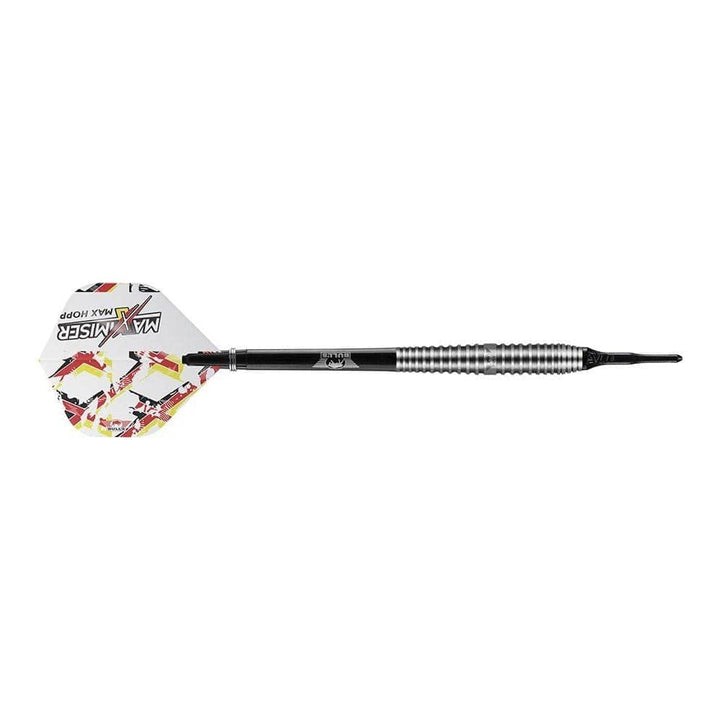 BULL'S Max HOPP Edition 4 90% Tungsten Steel Tip Darts - 22-23 - 24 g (18g Softspitze) Professional
