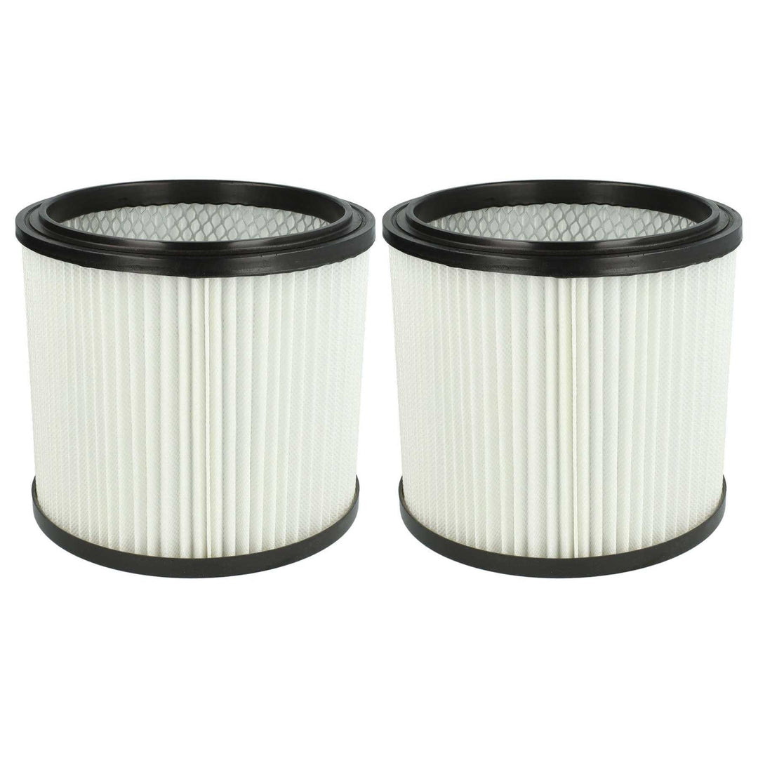vhbw 2x Faltenfilter kompatibel mit Metabo AS 8000 Staubsauger
