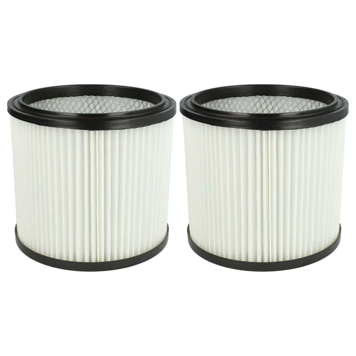 vhbw 2x Faltenfilter kompatibel mit Metabo AS 8000 Staubsauger