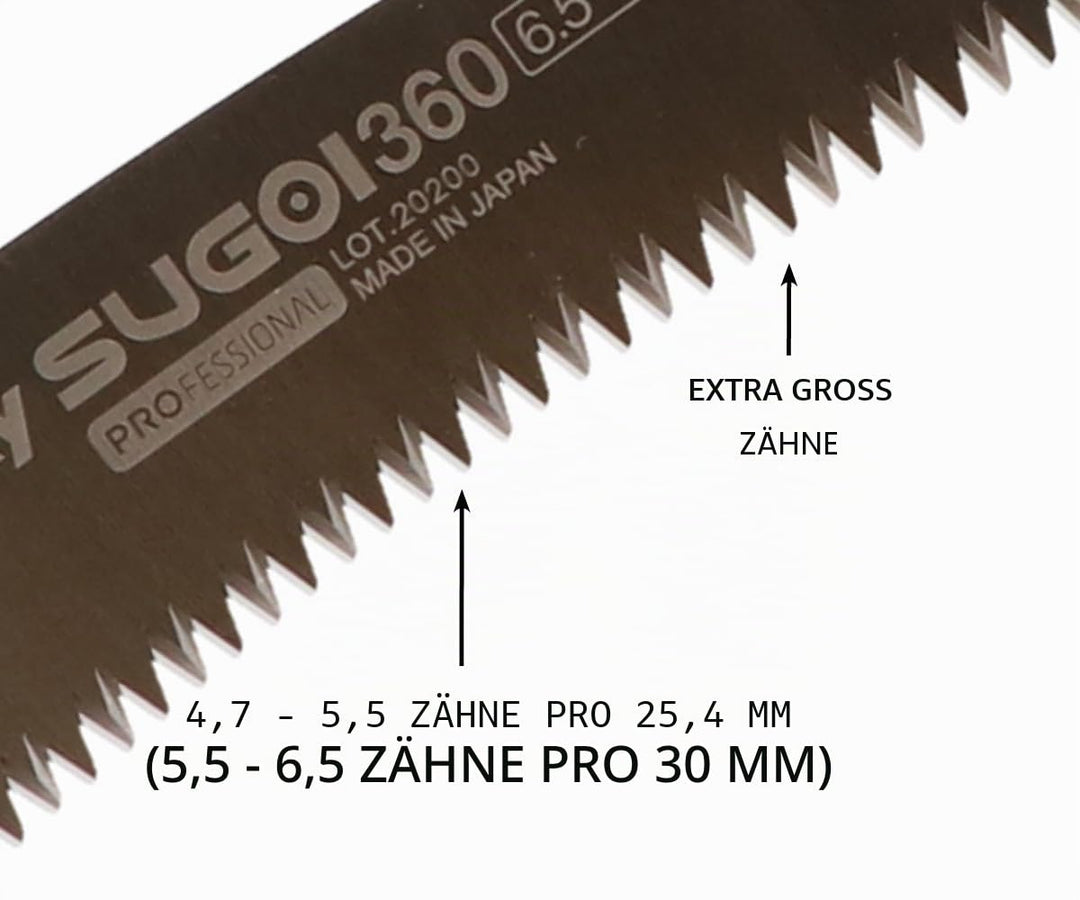 Silky-Ersatzblatt Sugoi 360-6,5 Ersatzblatt 360mm, Ersatzblatt 360mm