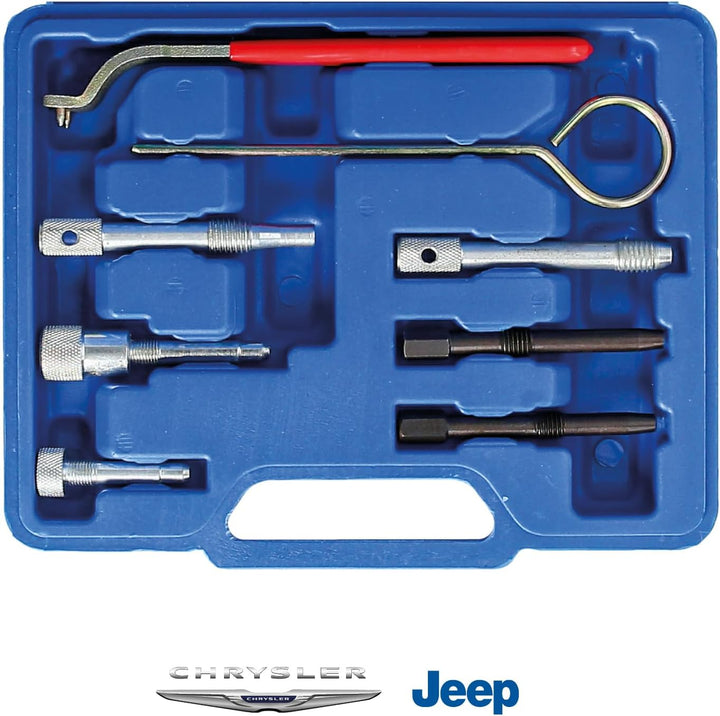 BRILLIANT TOOLS BT593890 Motor-Einstellwerkzeug | für Chrysler | 2.5 CRD | 8-tlg. [Powered by KS TOO