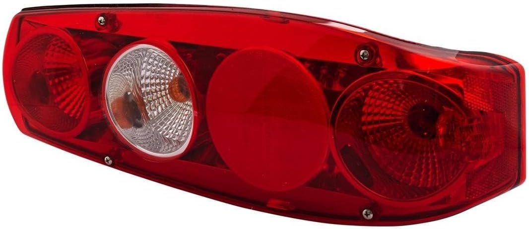 HELLA - Heckleuchte - Caraluna II - Glühlampe - 12V - Einbau/geschraubt - Lichtscheibenfarbe: rot -