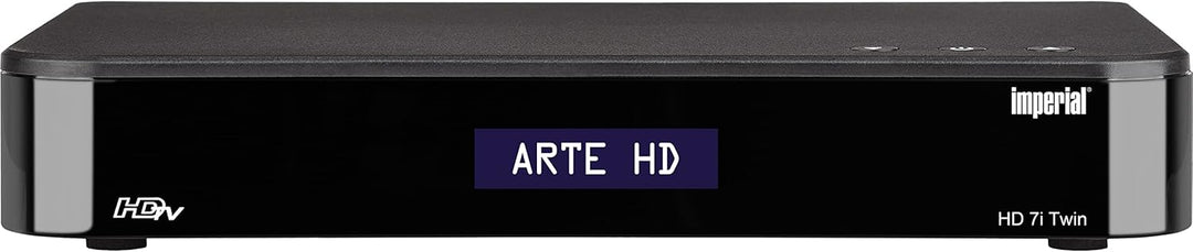 IMPERIAL HD 7i Twin – HD Twin Sat-Receiver (2 Empfänger, SAT>IP, Bluetooth, alphanumerisches Display