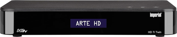 IMPERIAL HD 7i Twin – HD Twin Sat-Receiver (2 Empfänger, SAT>IP, Bluetooth, alphanumerisches Display