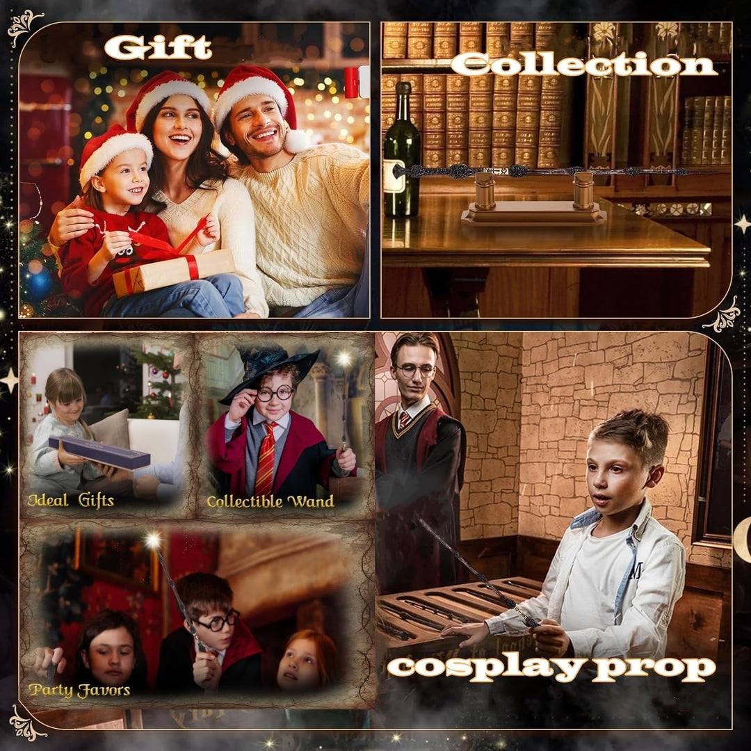 MeYuxg Zauberstab Harry Potter-Harry Zauberstab aus Kunststoff Spielzeug Cosplay Props Fanartikel fü