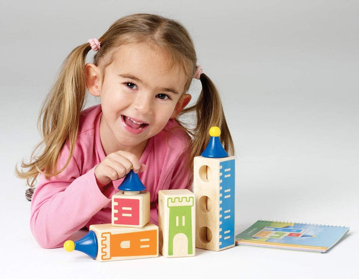 Smart Games - Castle Logix, Preschool Puzzle Game with 48 Challenges, 3+ Years