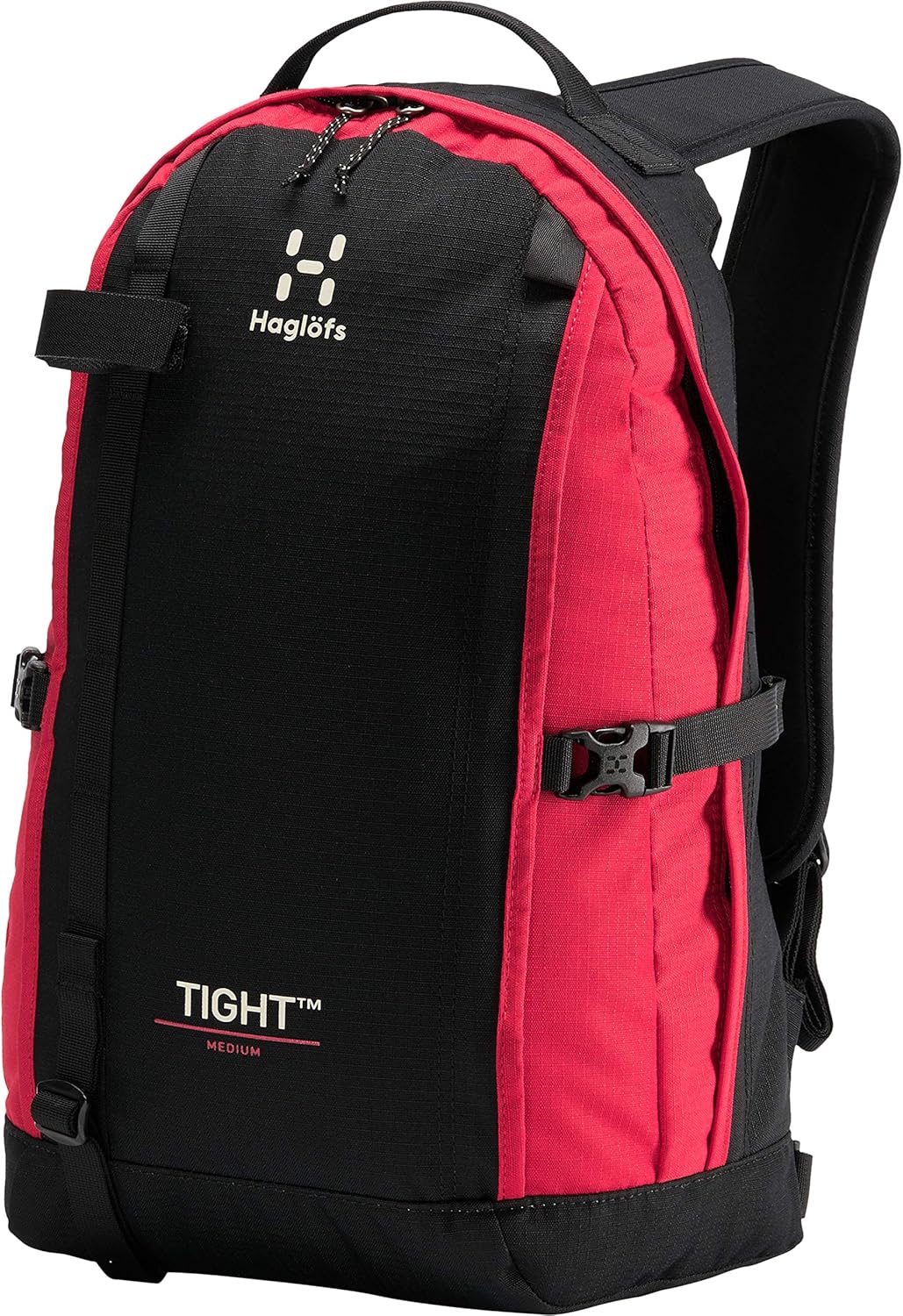 Haglöfs Tight Medium Rucksack Einheitsgrösse 4nt-true Black/Scarlet Red, Einheitsgrösse 4nt-true Bla