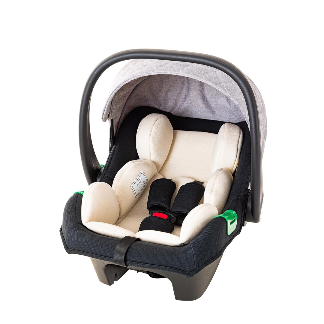 BEBBY Kinderwagen, Standard-Kinderwagen, Kinderwagen 3 in 1,Kinderwagen mit Faltbarem Tragbarem für