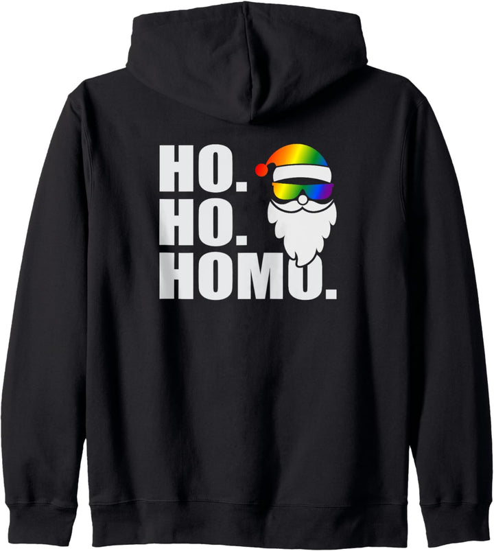 Ho Ho Homo homosexueller Gay Pride Kapuzenjacke