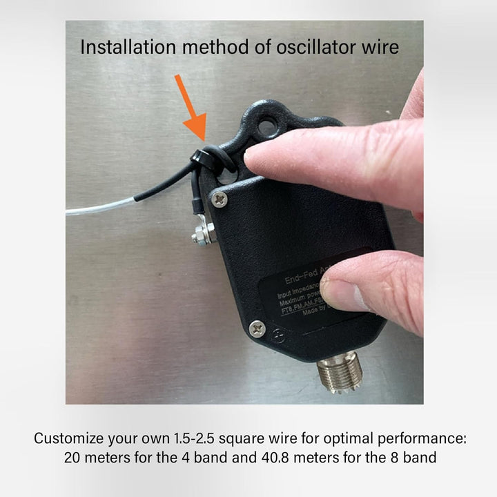 Fafeicy 1:64 Mini-Balun, Kompakter Balun, 100 W Balun für FT8 FM AM FSK, Frequenzbereich 1–30 MHz, m