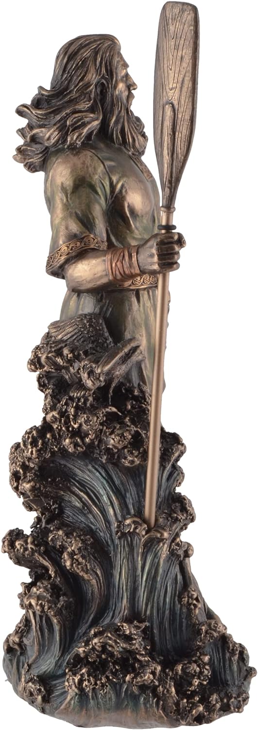 VOGLER Joh. Vogler GmbH Njörd germanischer Gott des Windes und der Meere - bronziert by Veronese