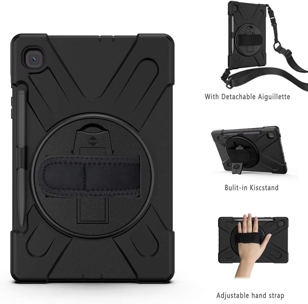 Gerutek Hülle für Samsung Galaxy Tab S6 Lite 10,4 Zoll (2024/2022/2020), Stossfeste Robust Schutzhül