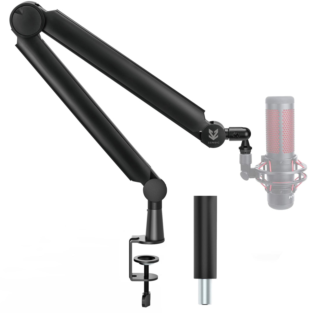 SENSIC SA-30 Mikrofonständer Tisch mit 360° drehbarem Schwenkarm, optionale Erhöhung und 3/8 bis 5/8