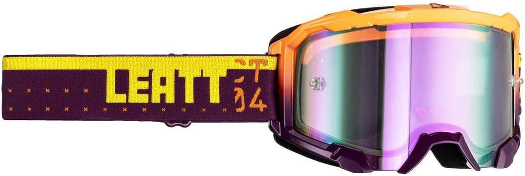 Leatt Unisex Velocity 4.5 Iriz Schutzbrille Einheitsgrösse Indigo Purple, Einheitsgrösse Indigo Purp
