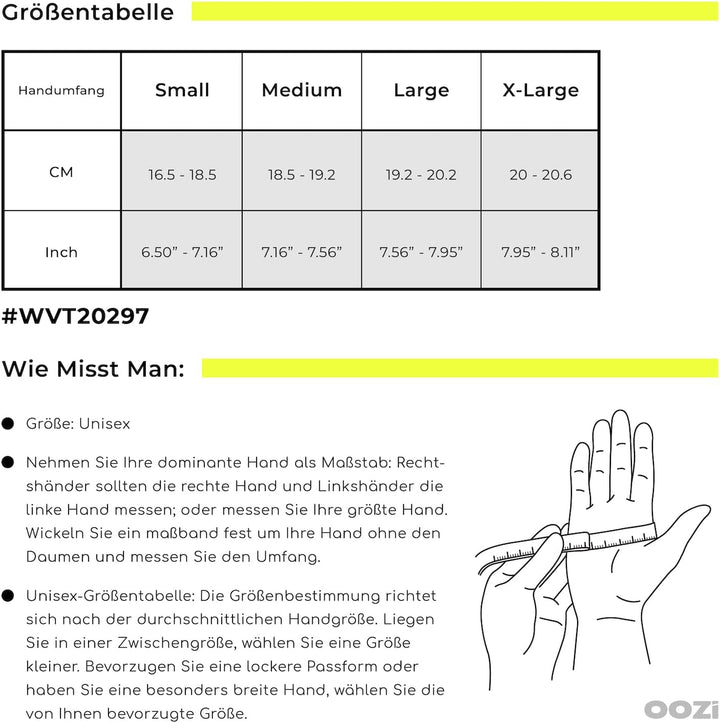 OOZi Fahrradhandschuhe Fingerlose Radsporthandschuhe für Herren und Damen,Leichtgewichtiges Stretchm