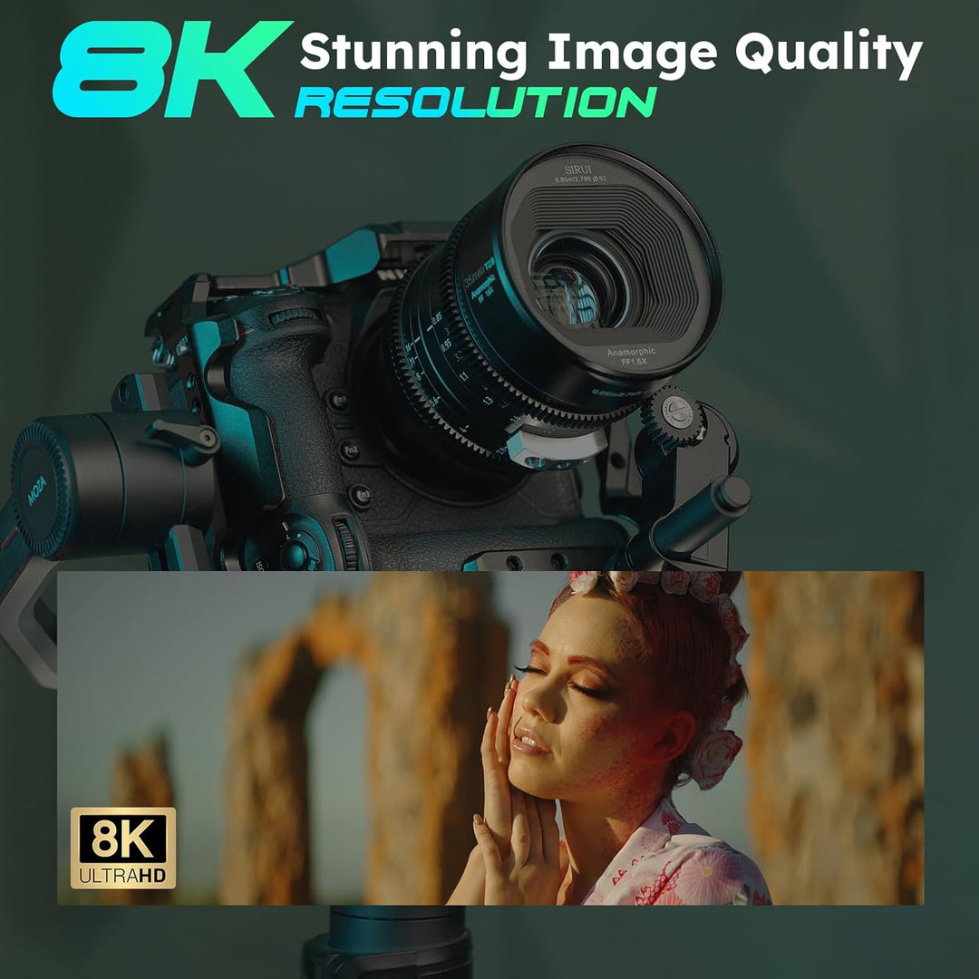 SIRUI 35mm T2.9 1.6X Vollformat anamorphes Cine Prime Objektiv Objektive Lens Lenses Modell Venus 35