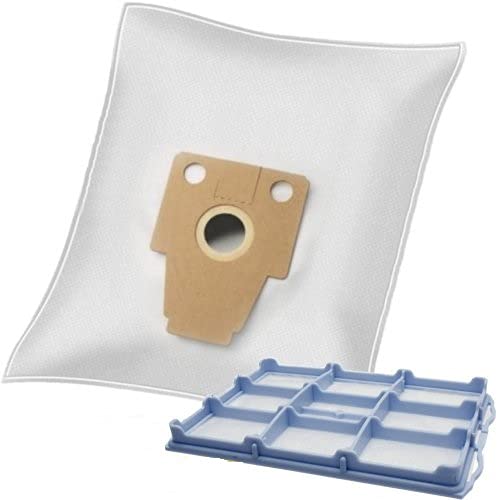 10 DeClean Staubsaugerbeutel + 1 Motorschutzfilter kompatibel mit Bosch Ergomaxx professional 1000 B