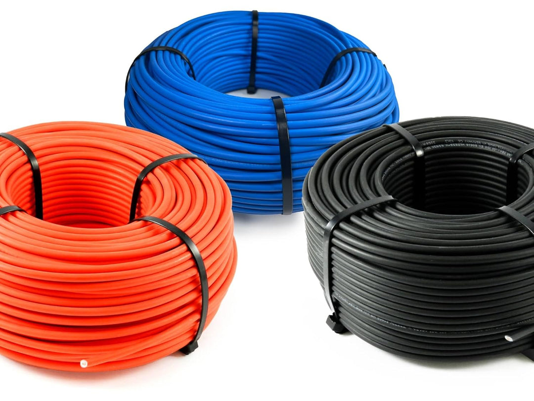 SOLARTRONICS Solarkabel 4mm² 100m blau, Photovoltaik Kabel H1Z2Z2-K, UV-fest, Solar Verlängerungskab